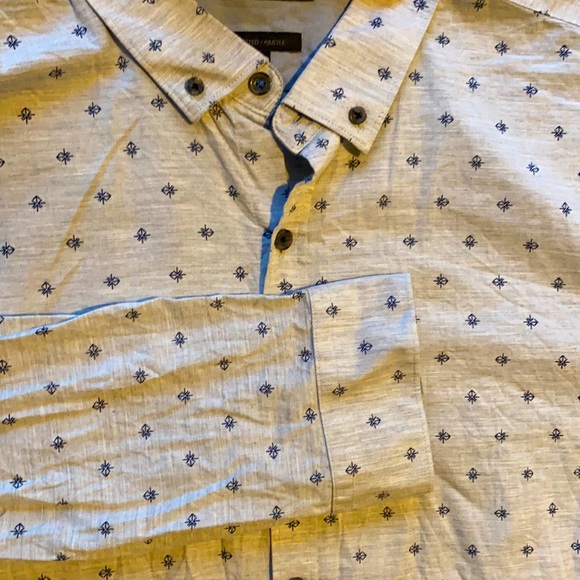 Sharp Pattern Button up - Picture 2 of 2